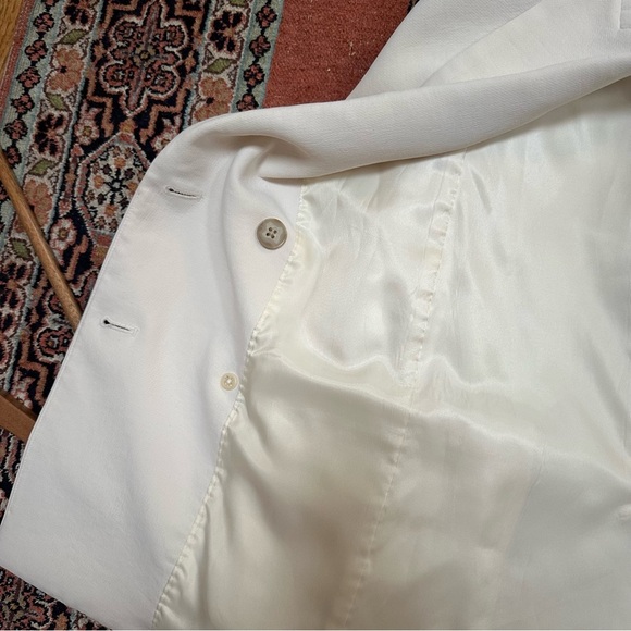 NWOT Aritzia Cherrelle Blazer light birch ( ivory) oversized look Wilfred - Picture 15 of 17